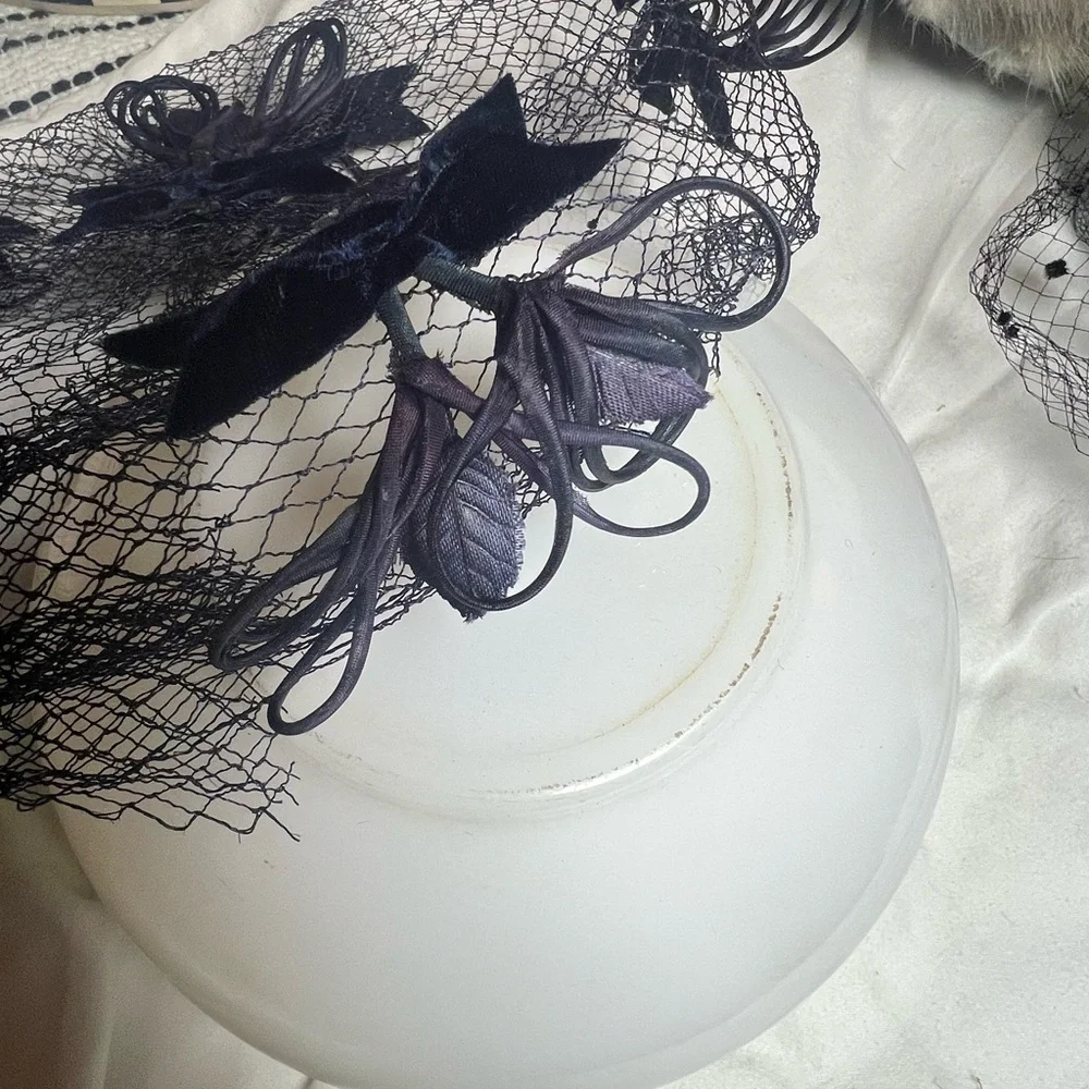 Vintage Strawbridge & Clothier Antique Fur Hat Collection Box 13 Mid-Century Hat - Picture 12 of 15
